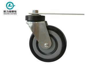 5 Inch Heavy Duty TPR Shopping Trolley Caster